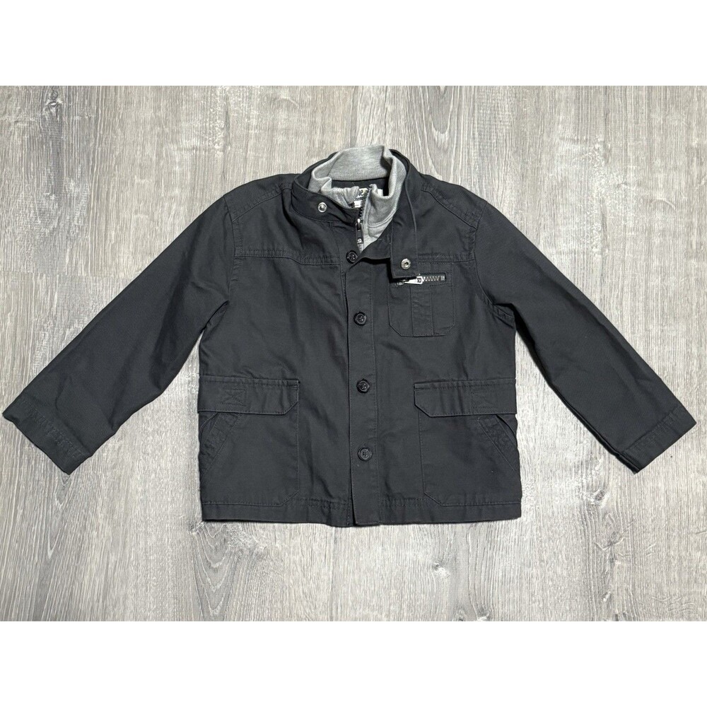 Genuine Kids from OshKosh Boys Jacket Size 3T - Black - Excellent Condition